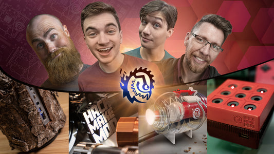 Hack Make Mod Banner image with David, Brandon, Christian, and Chad