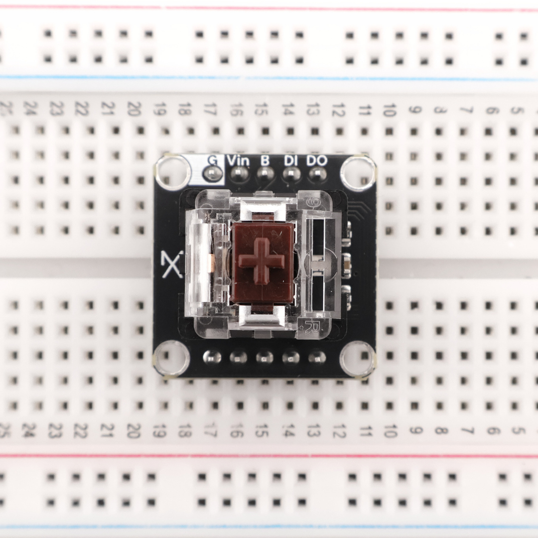 Keyboard Key with Addressable LED