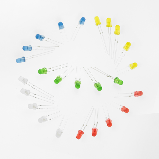 LED - Multiple Colors 3mm (25 Pieces)