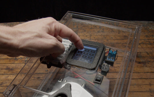 Escape Room Lockbox with the Cheap Yellow Display