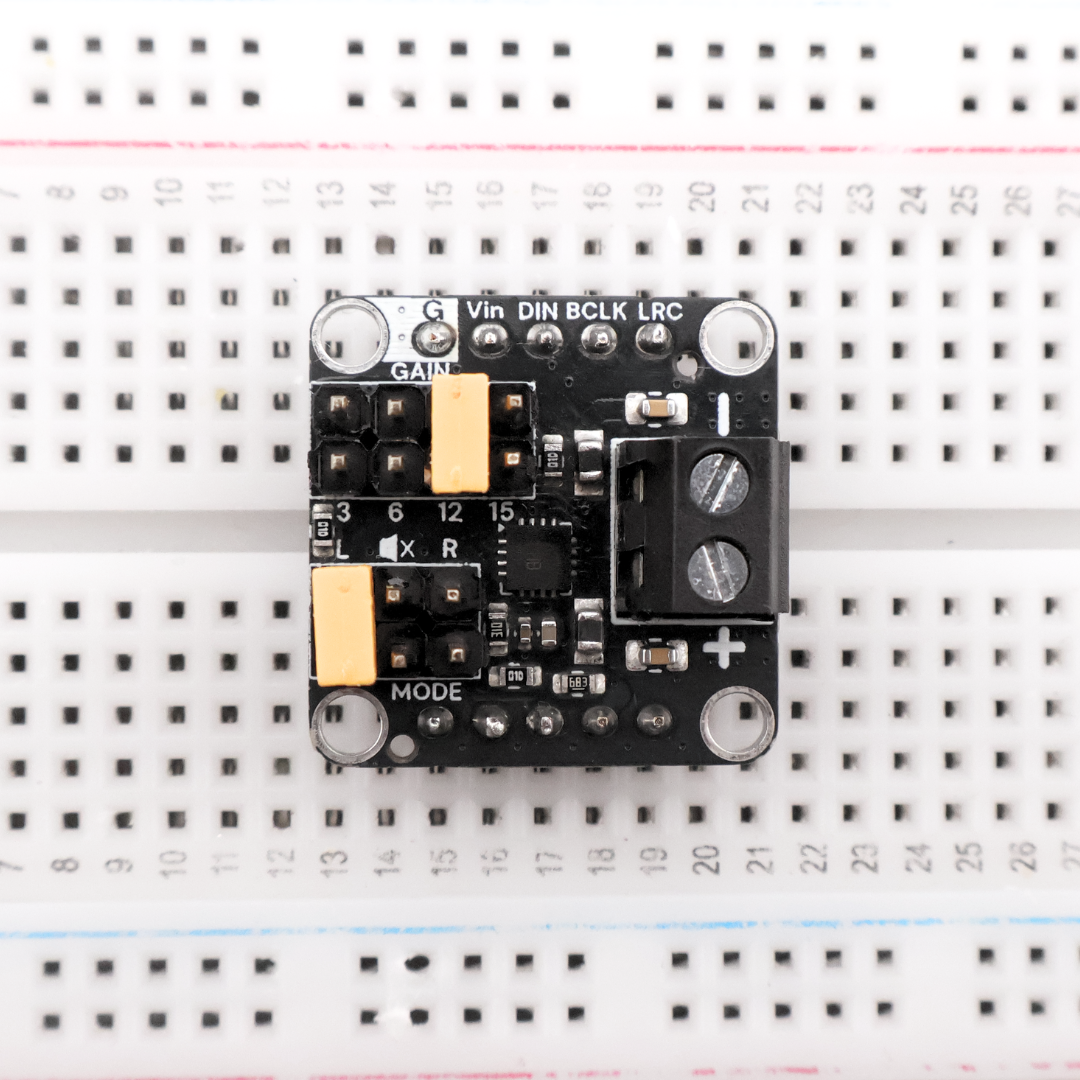 I²S Audio Amplifier (MAX98357A)