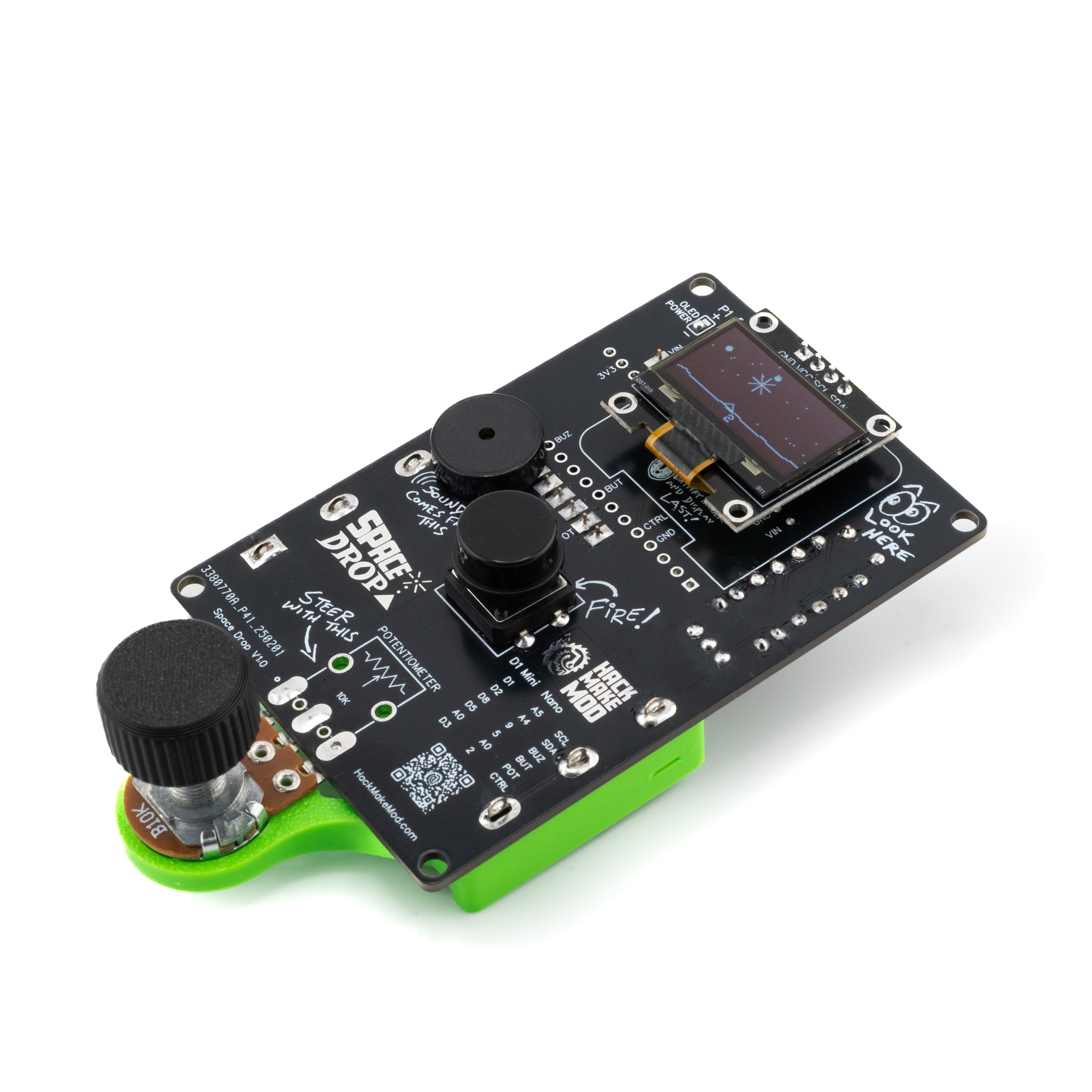 Space Drop Solder Kit – HackMakeMod