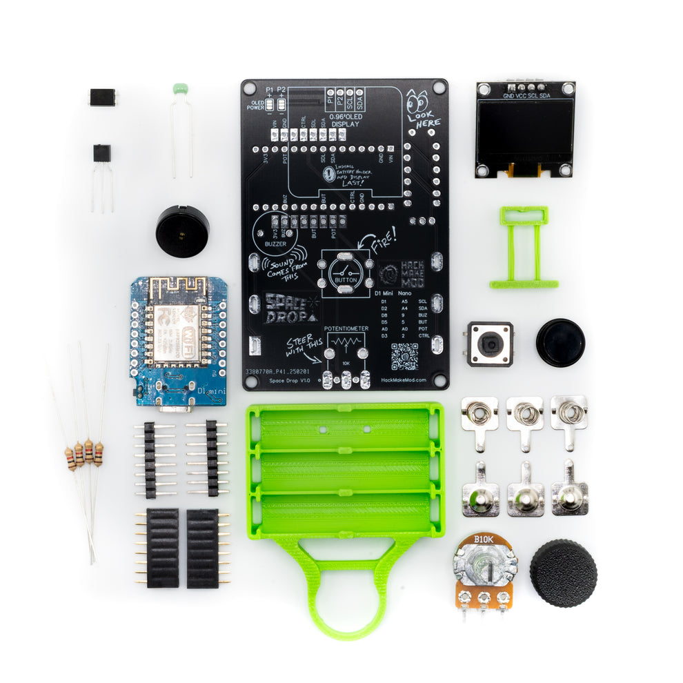 Space Drop Solder Kit – HackMakeMod