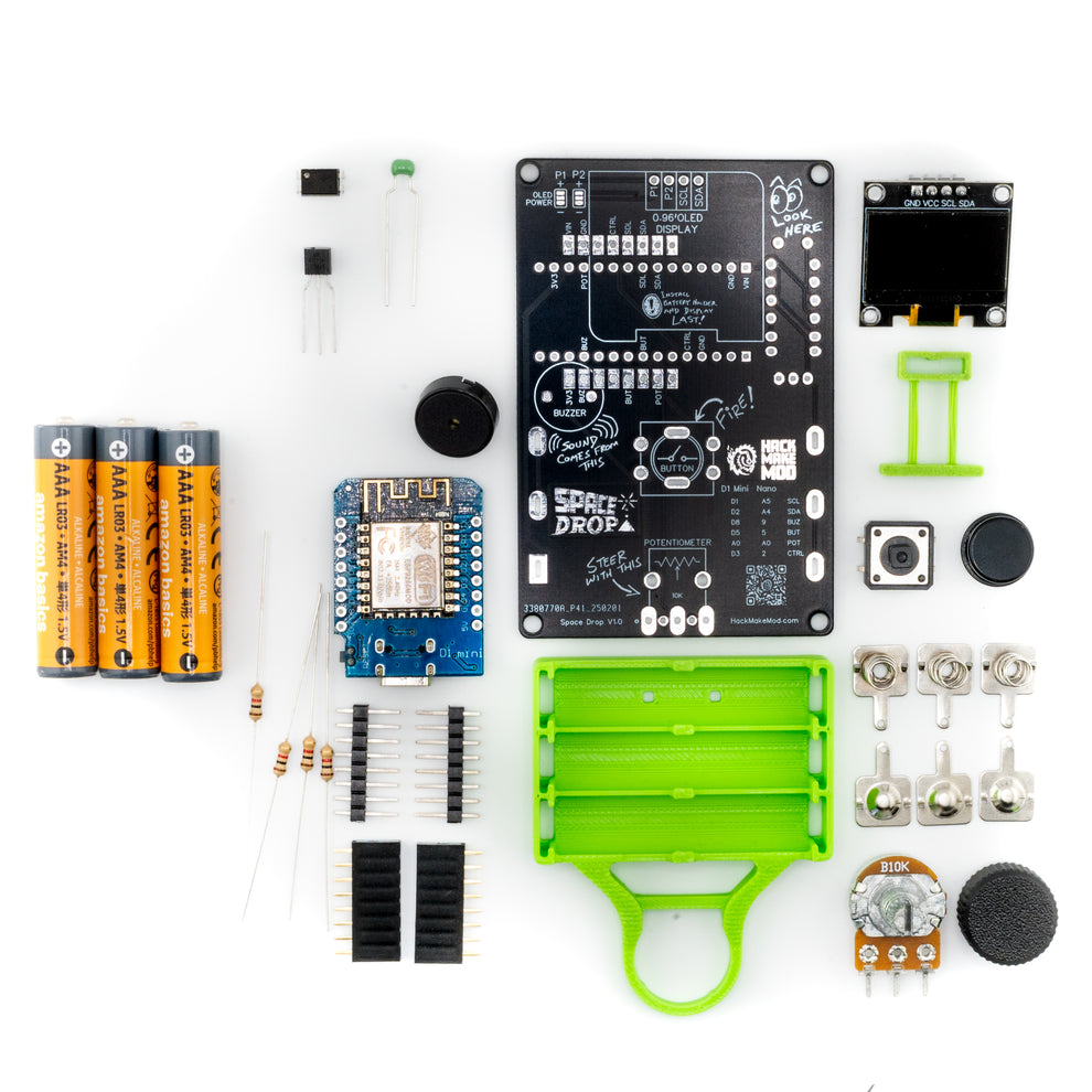 Space Drop Solder Kit – HackMakeMod