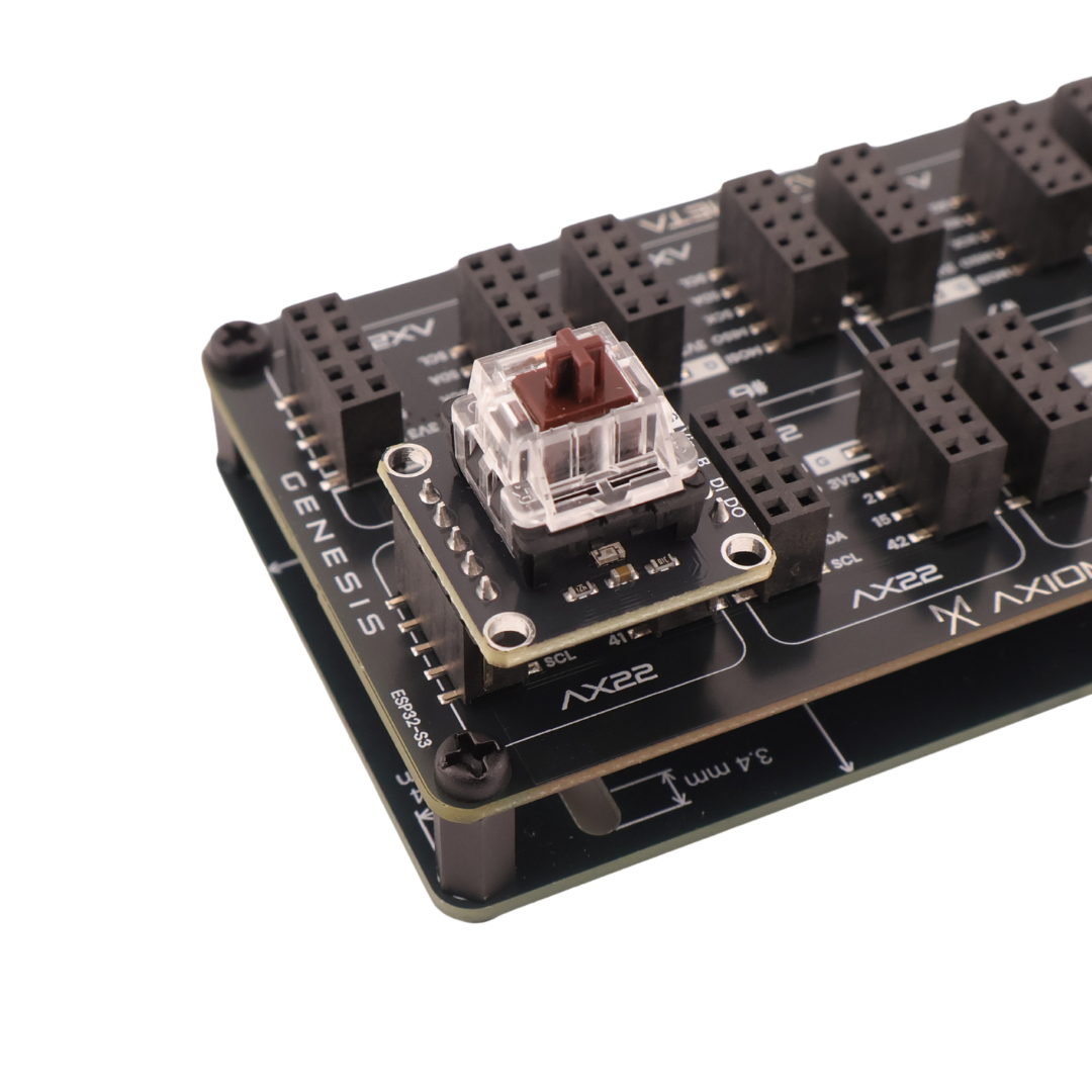 Keyboard Key with Addressable LED