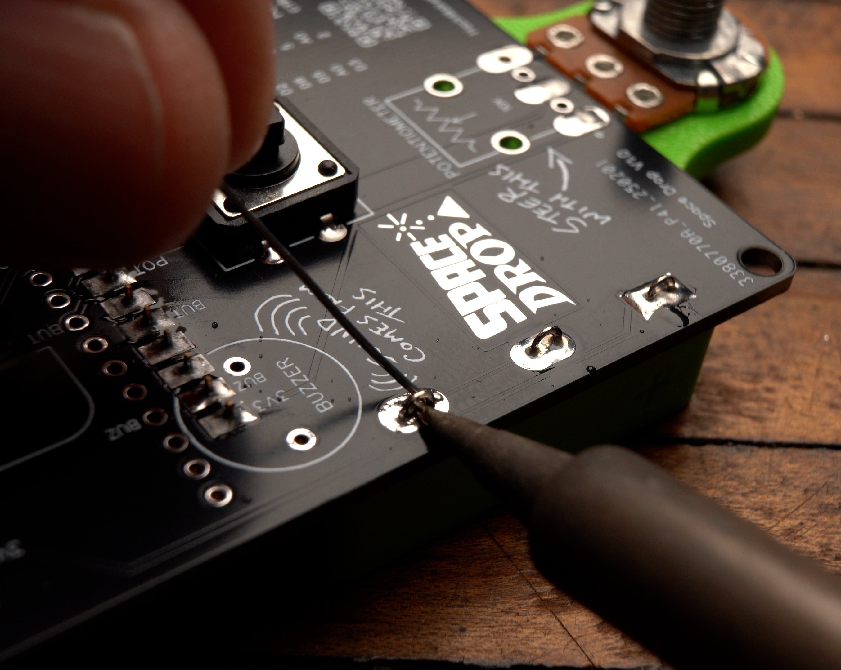 Space Drop Solder Kit – HackMakeMod