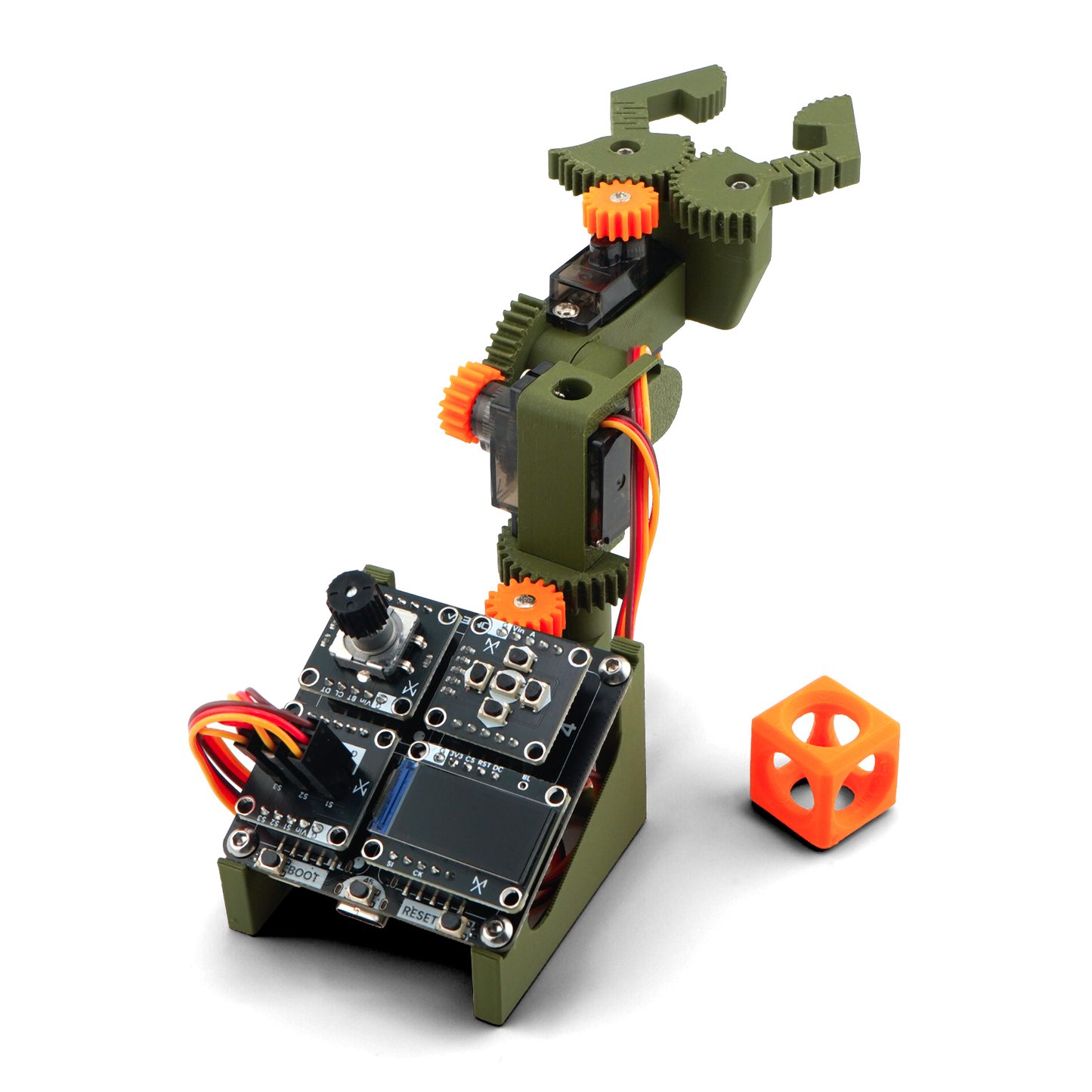 ClawBot - 3D Printed Robotic Arm Kit
