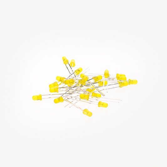 LED - Yellow 3mm (25 Pack)